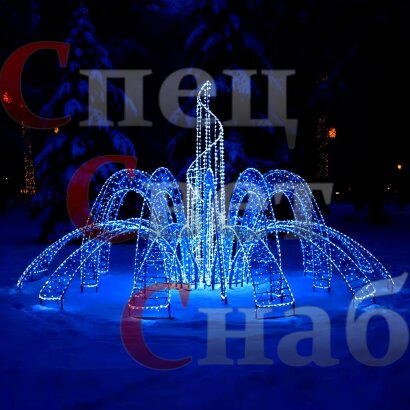 Светодинамический фонтан "Симфония" Белый