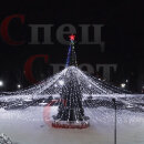 Уличное освещение - гирлянда "Звездное Небо" d=20м IP65 10м 90 нитей белый